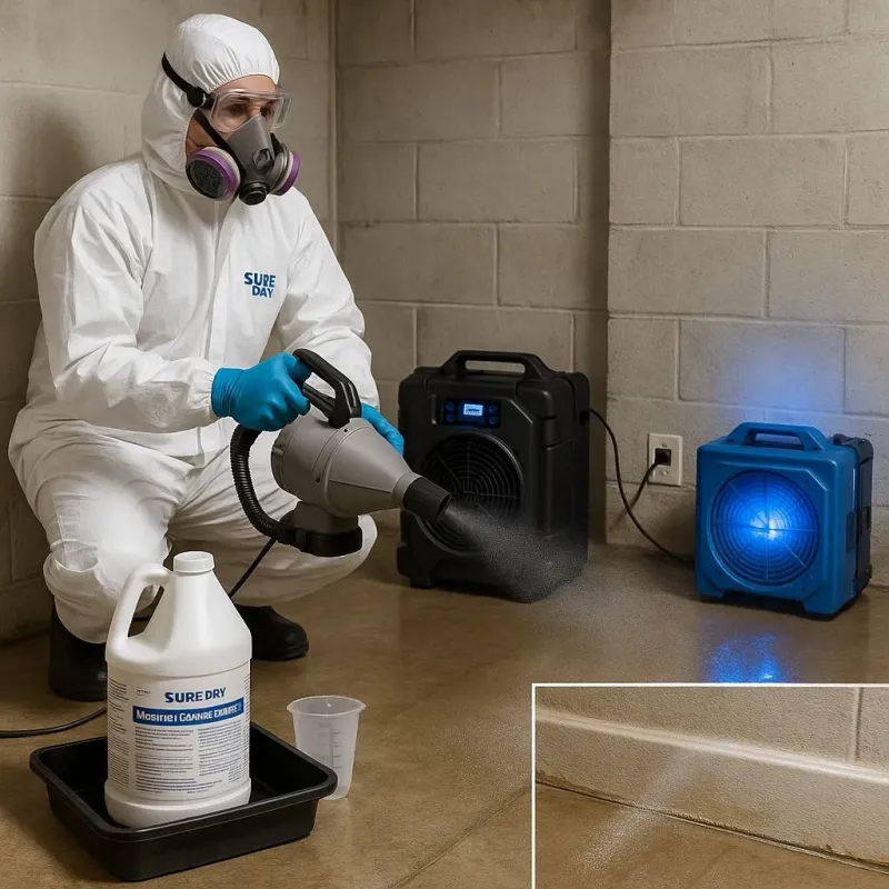 Sanitization and Odor Removal process in South Fallsburg, NY